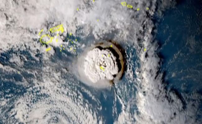Satellite Images Show Huge Damage In Tsunami-Hit Tonga
