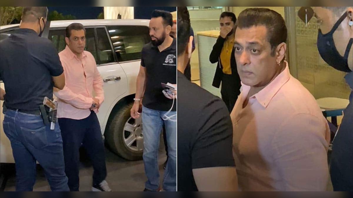 Salman Khan spotted in bulletproof car worth Rs. 1.50 cr after receiving gun license