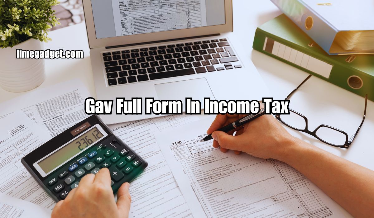 GAV full form in income tax