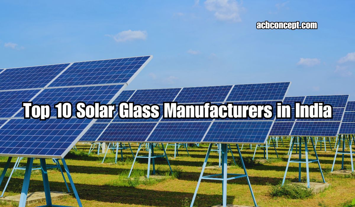 Solar Glass Manufacturers in India